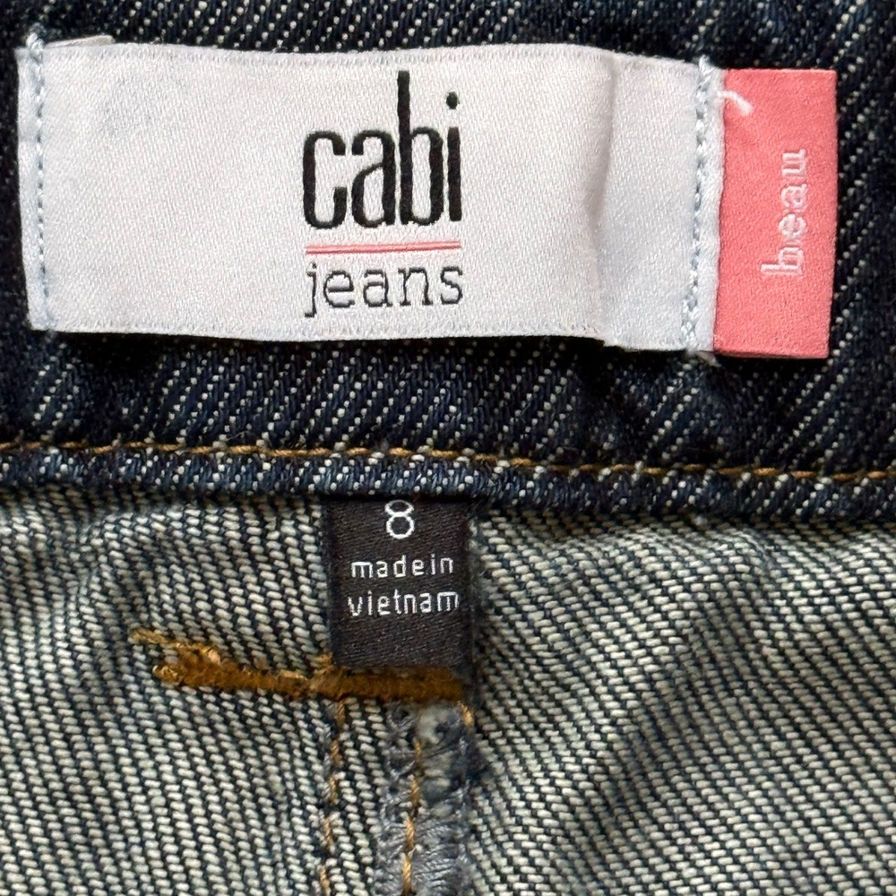 Cabi Beau Jeans
Size 8 
Fall ‘25
Style 4904 Regular length - Picture 5 of 11